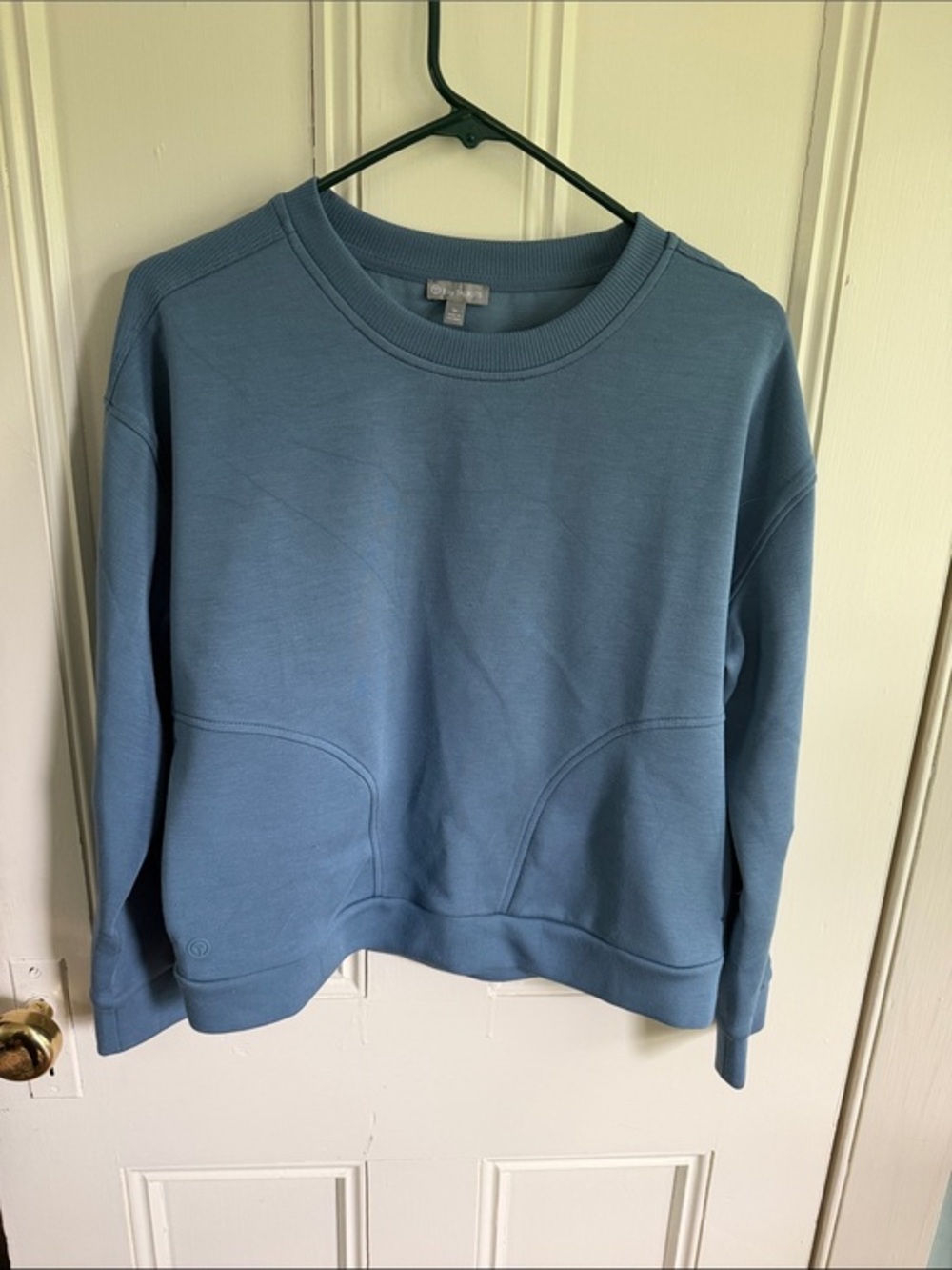 Talbots Dusty Blue Crewneck Sweatshirt